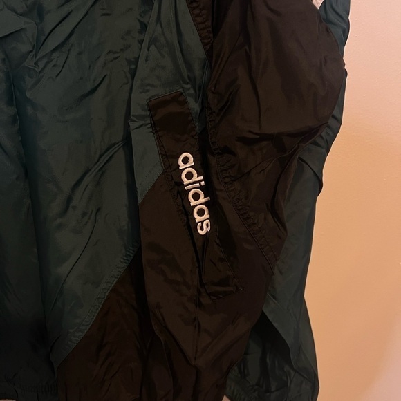 Vintage Adidas Track Jacket Full Zip Windbreaker XL - Picture 2 of 6